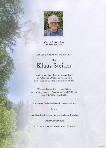 Klaus Steiner