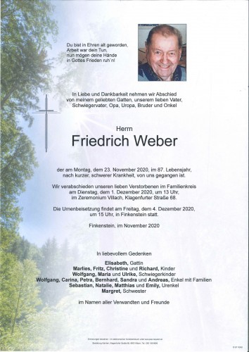 Friedrich Weber