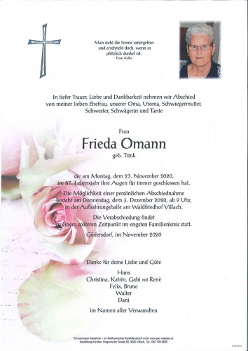 Frieda Omann