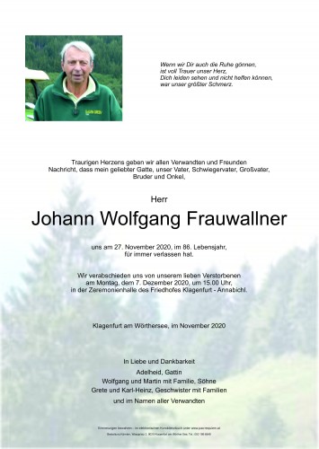 Johann Wolfgang Frauwallner