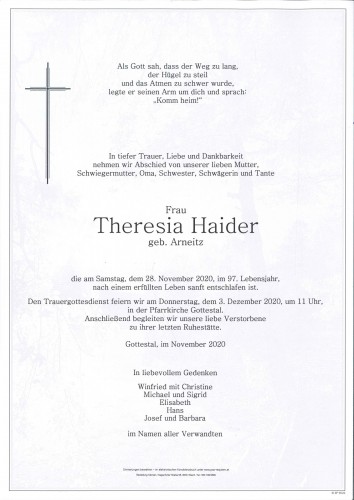 Theresia Haider