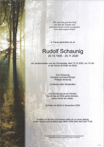Rudolf Schaunig
