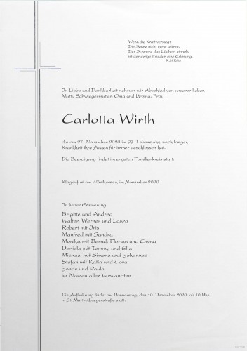 Carlotta Wirth
