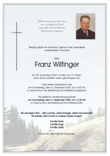 Franz Wilfinger