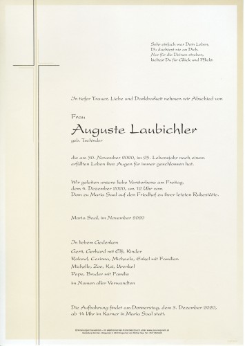 Auguste Laubichler
