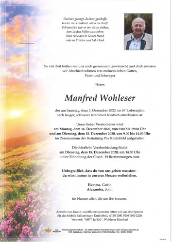 Manfred Wohleser