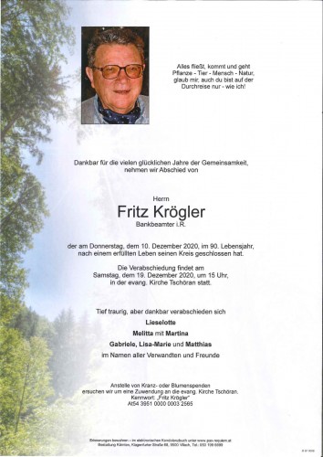 Fritz Krögler