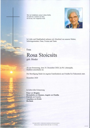 Rosa Stoicsits