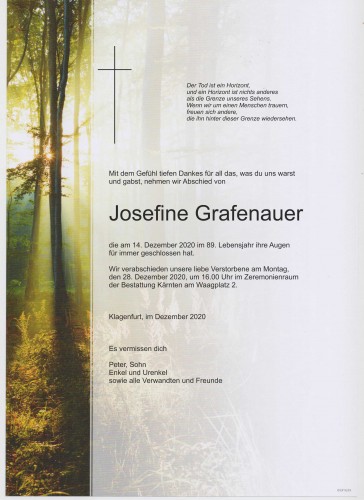 Josefine Grafenauer