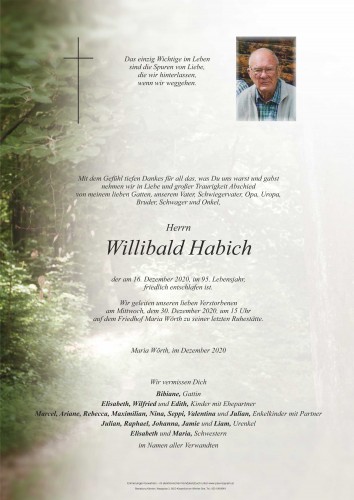 Willibald Habich