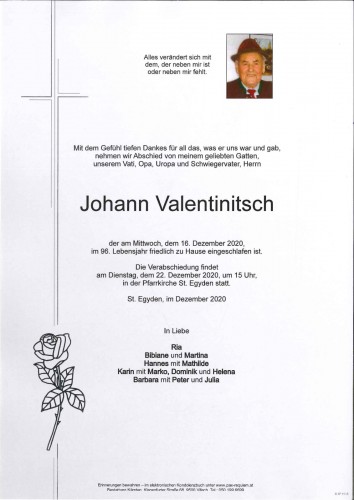 Johann Valentinitsch