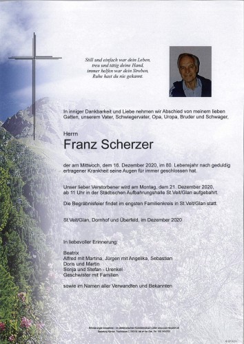 Franz Scherzer