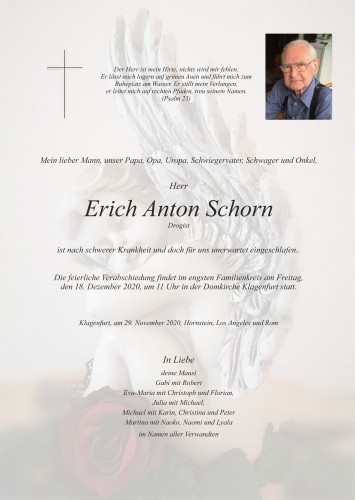 Erich Anton Schorn