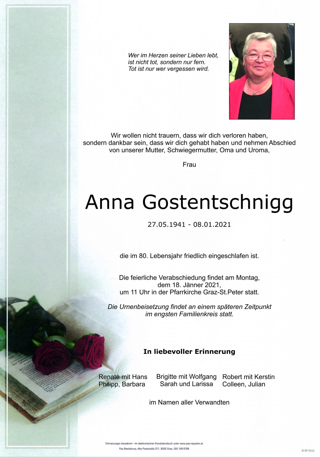 Parte Anna Gostentschnigg