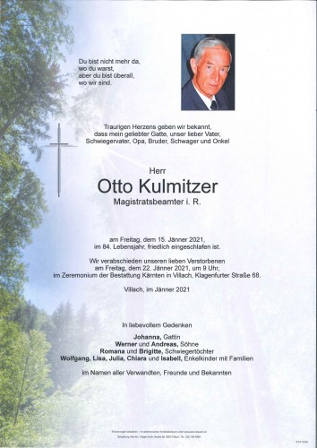 Otto Kulmitzer