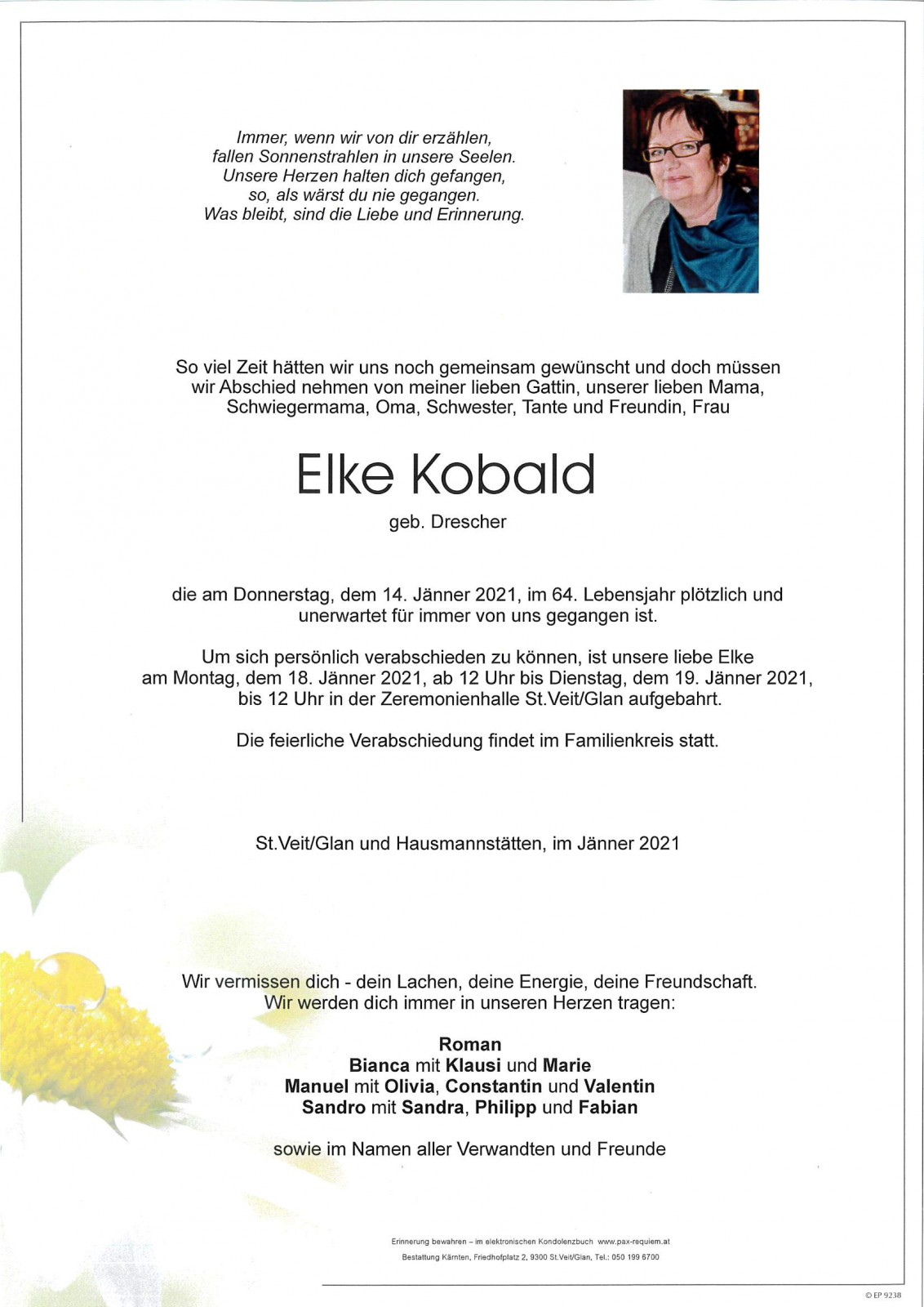 Parte Elke Kobald geb.Drescher