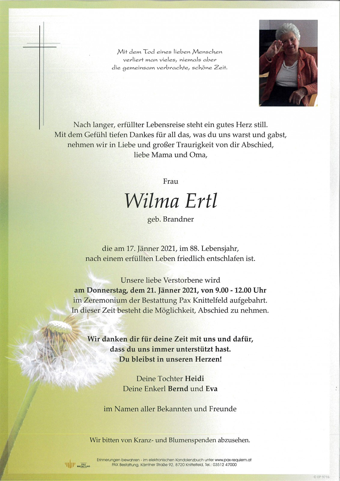 Parte Wilma Ertl