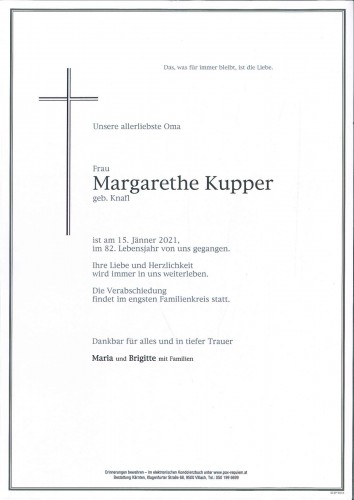 Margarethe Kupper