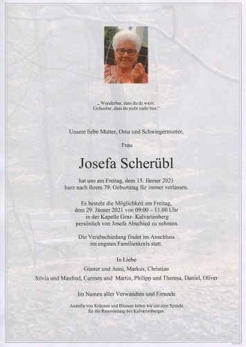 Josefa Scherübl