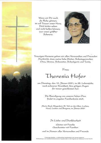 Theresia Hofer