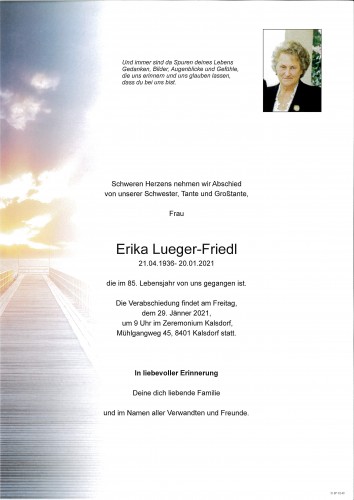 Erika Lueger-Friedl 