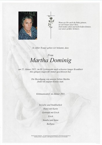 Martha Dominig