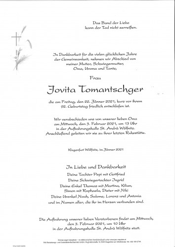 Jovita Tomantschger