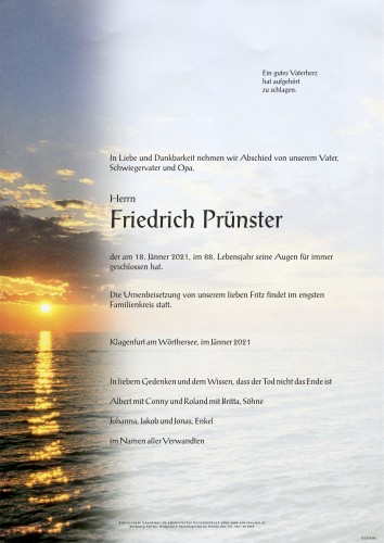 Friedrich Prünster