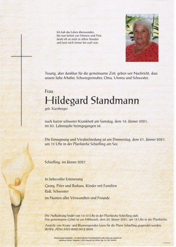 Hildegard Standmann