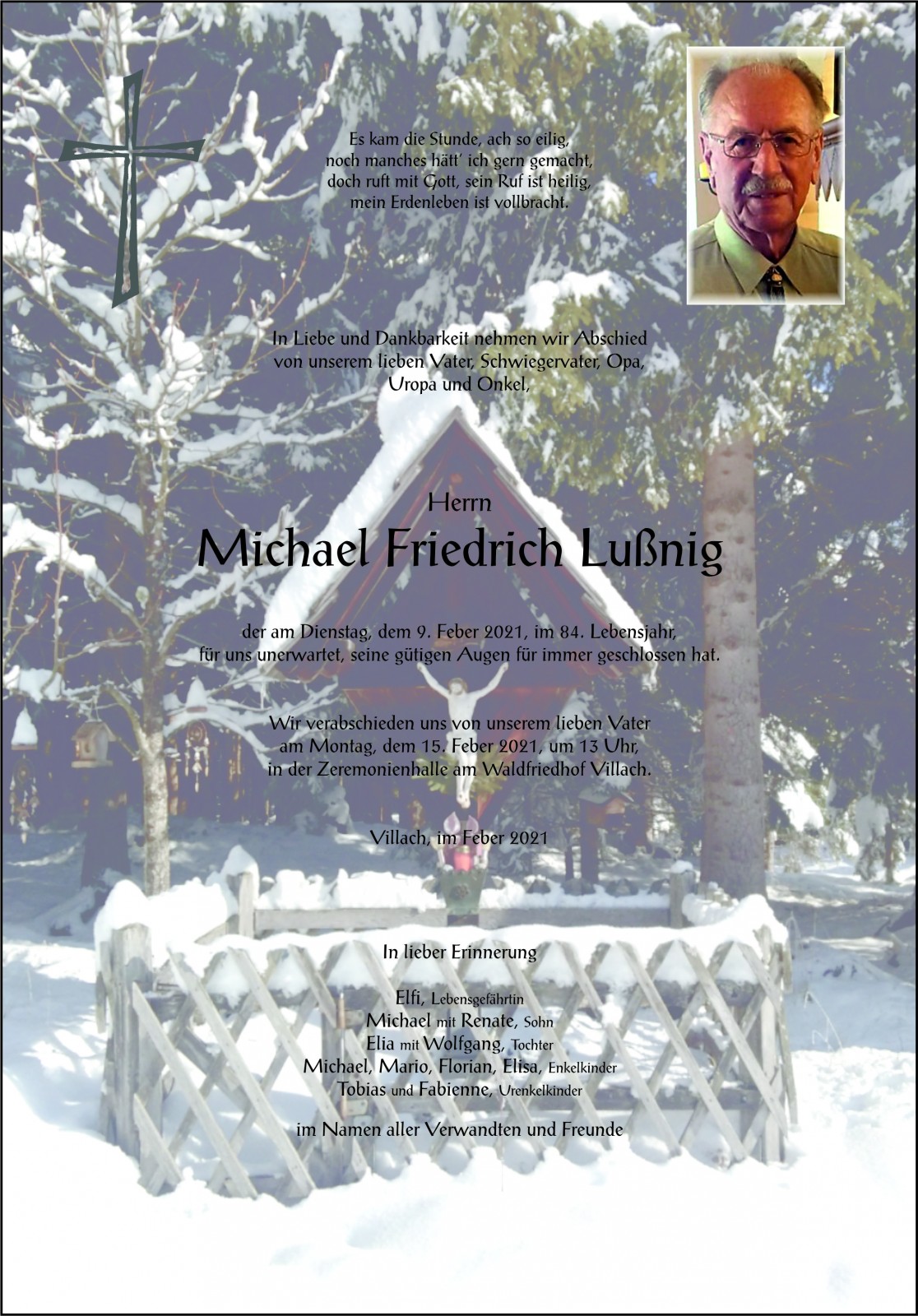 Parte Michael Friedrich Lußnig