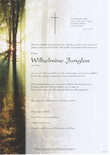 Wilhelmine Junglas