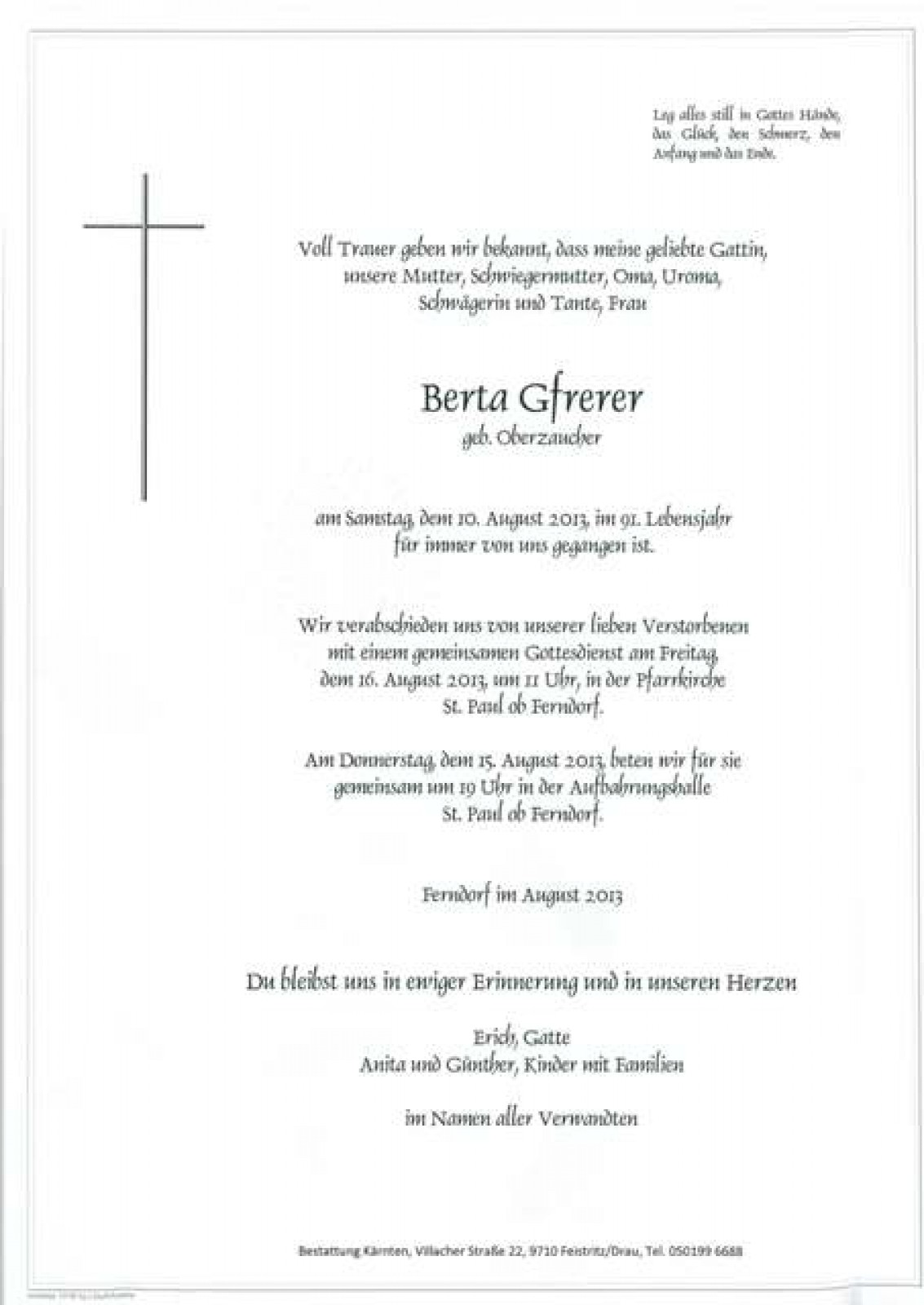 Parte Berta Gfrerer