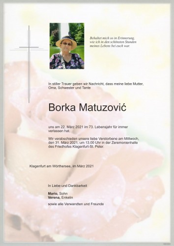 Borka Matuzovic