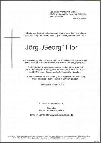 Jörg " Georg " Flor