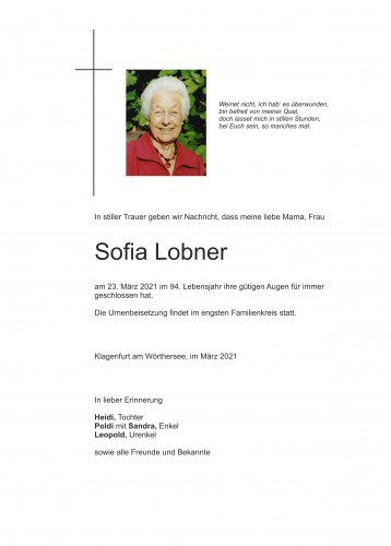 Sofia Lobner