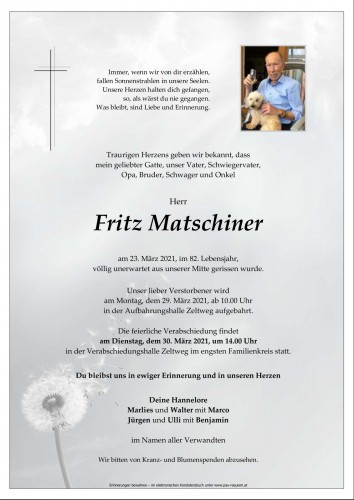 Fritz Matschiner