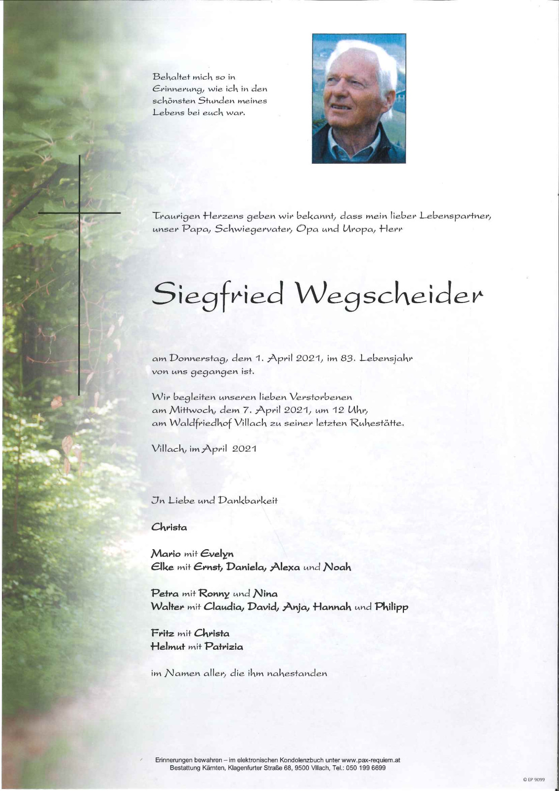 Parte Siegfried Wegscheider