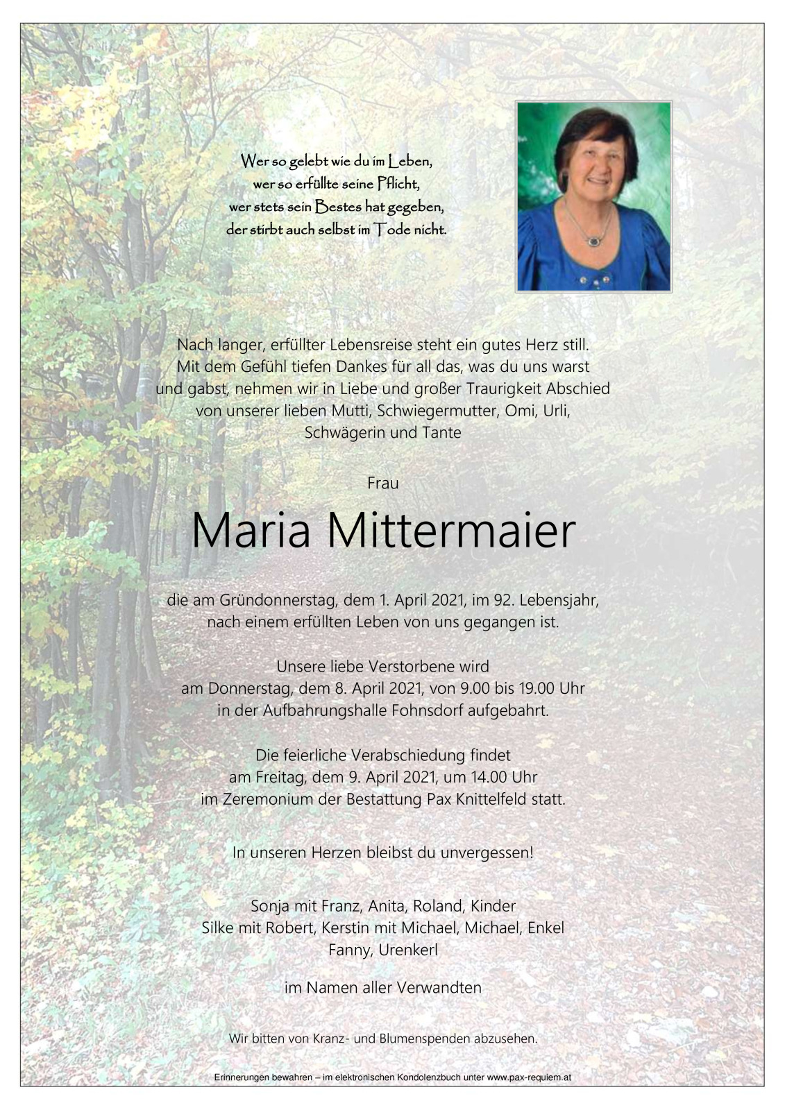 Parte Maria Mittermaier