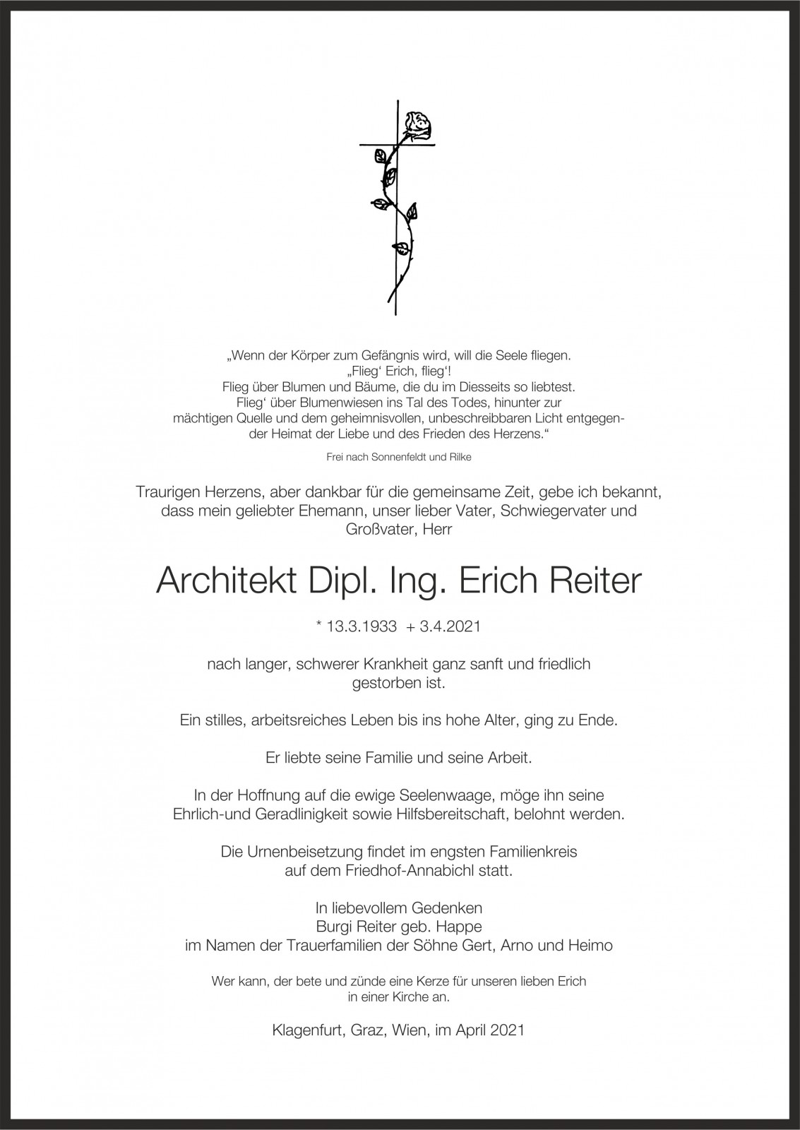 Parte Architekt Dipl. Ing. Erich Reiter