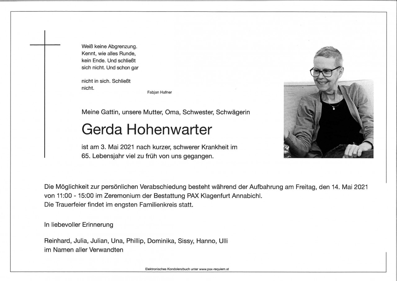 Parte Gerda Hohenwarter