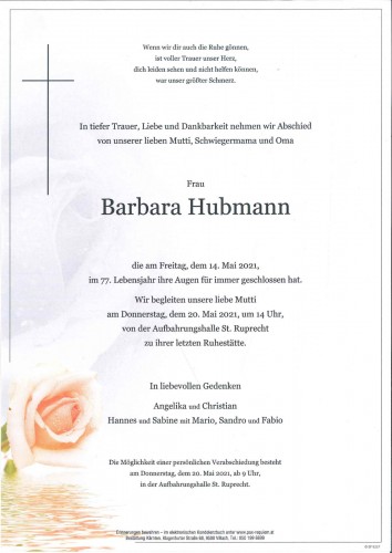 Barbara Hubmann