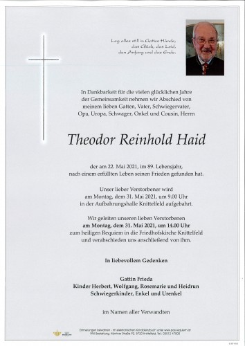 Theodor Reinhold Haid