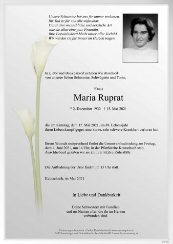 Maria Ruprat