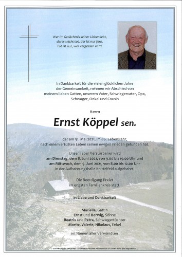 Ernst Köppel sen.