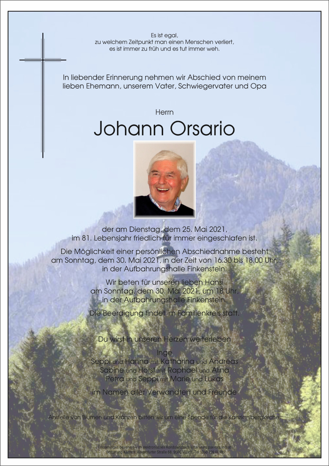 Parte Johann Orsario