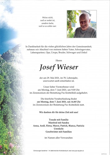 Josef Wieser
