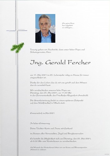 Ing. Gerald Fercher