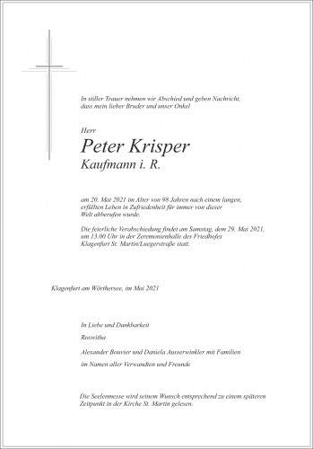 Peter Krisper