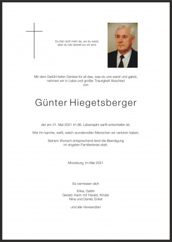 Günter Hiegetsberger