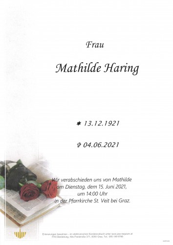 Mathilde Haring